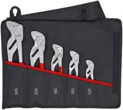 Knipex 00 19 55 S4 LE 5 Pocket Empty Fabric Tool Roll For Waterpump Pliers -Home Tools Sale 001955S4 03 3