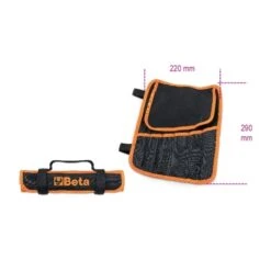 Beta 2002/BVL6 Empty Roll-Up Tool Wallet - 6 Pocket -Home Tools Sale 020020010
