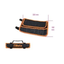 Beta 2002/BV13 Empty Roll-Up Tool Wallet - 13 Pocket -Home Tools Sale 020020050 1