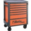 Beta RSC24/7 7 Drawer Mobile Roller Cabinet Orange 2 Beta RSC24/7 7 Drawer Mobile Roller Cabinet Orange -Home Tools Sale 024004070