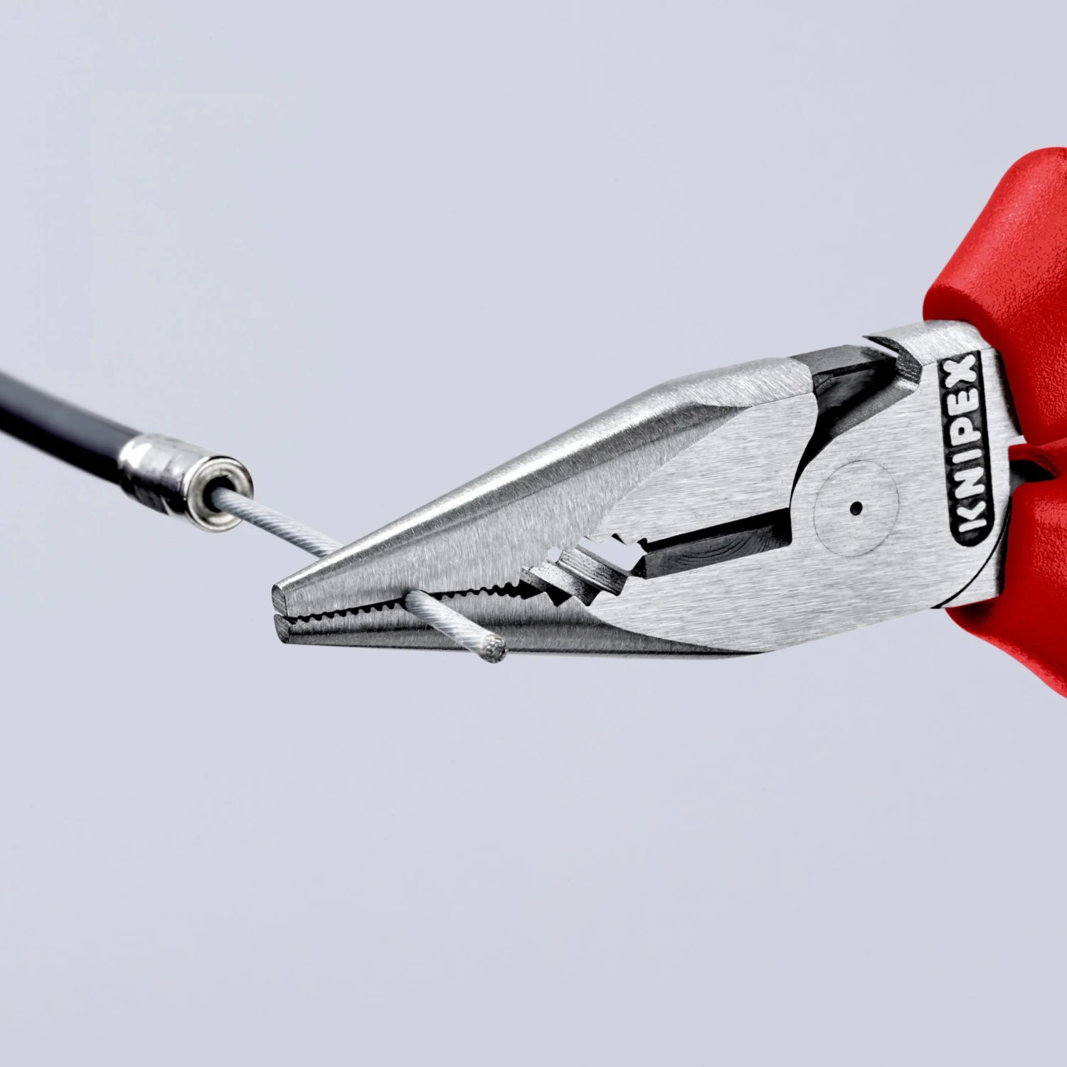 Knipex 08 22 145 Needle-Nose Long Combination Pliers 145mm 5 Knipex 08 22 145 Needle-Nose Long Combination Pliers 145mm - Image 3