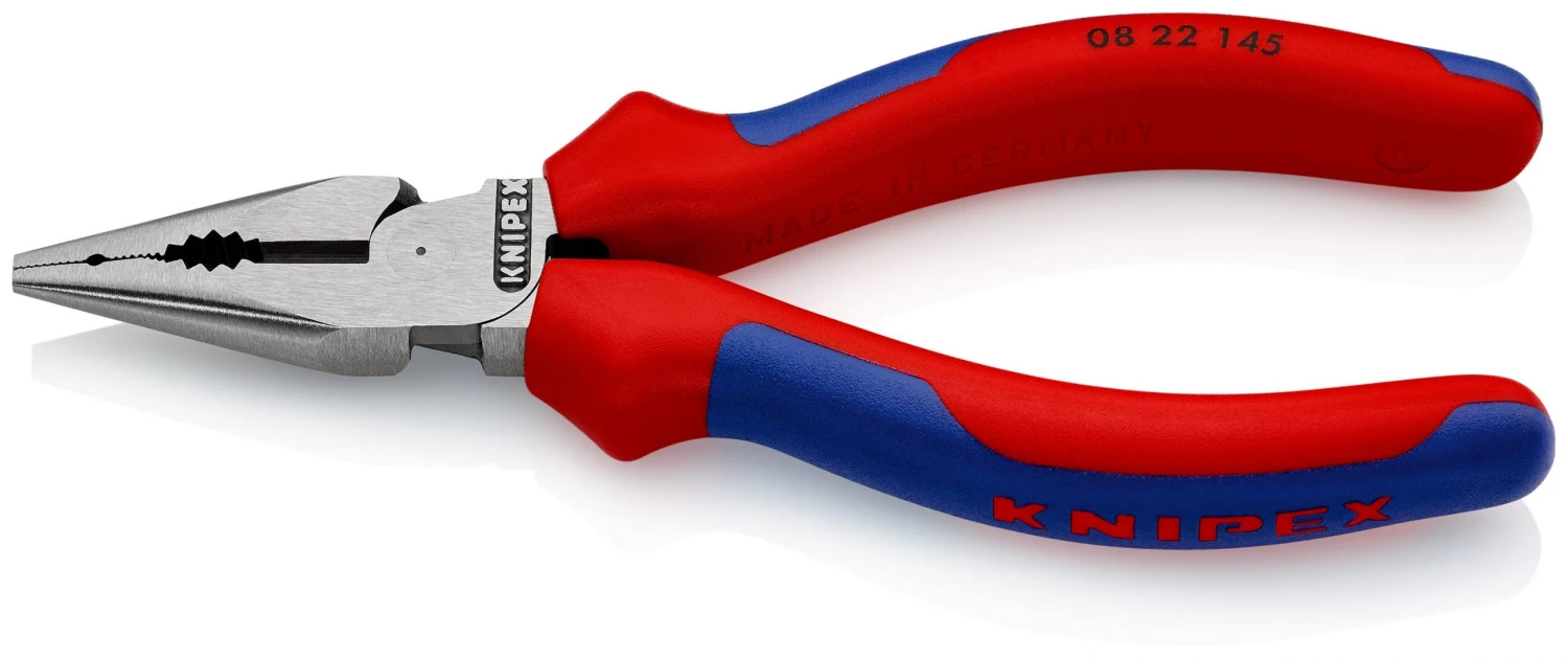 Knipex 08 22 145 Needle-Nose Long Combination Pliers 145mm 3 Knipex 08 22 145 Needle-Nose Long Combination Pliers 145mm
