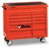 Beta C38 11 Drawer XL Mobile Roller Cabinet - Red -Home Tools Sale 104330
