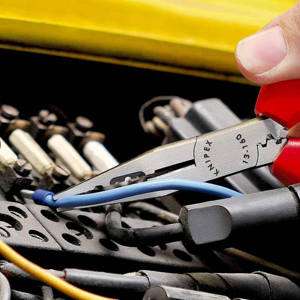 Knipex 13 01 160 Electrician's Long Nose Pliers 160mm 8 Knipex 13 01 160 Electrician's Long Nose Pliers 160mm - Image 6
