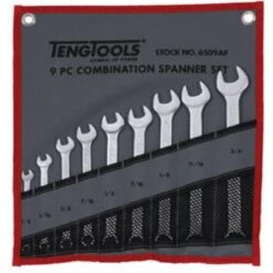 Teng 6509AF Combination Spanner Set