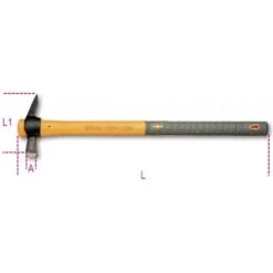 Beta 1376XT Claw Hammer With Square Pein, Magnet &amp; Nail Holder 300g