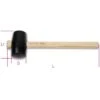 Beta 1393 Hard Rubber Head Hammer Mallet 60mm 1 Beta 1393 Hard Rubber Head Hammer Mallet 60mm -Home Tools Sale 132935
