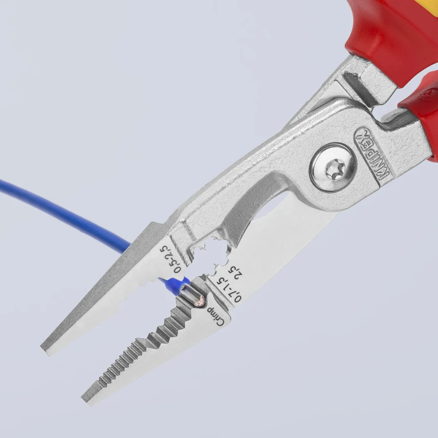 Knipex 13 86 200 VDE Insulated Multi-Function Installation Pliers 200mm 7 Knipex 13 86 200 VDE Insulated Multi-Function Installation Pliers 200mm - Image 5