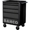 Bahco 1472K5BLACK E72 5 Drawer 26" Mobile Roller Cabinet Black -Home Tools Sale 1472K5 BLACK