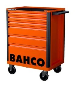Bahco 1472K6 E72 6 Drawer 26" Mobile Roller Cabinet Orange