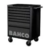 Bahco 1472K7BLACK E72 7 Drawer 26" Mobile Roller Cabinet Black 1 Bahco 1472K7BLACK E72 7 Drawer 26" Mobile Roller Cabinet Black -Home Tools Sale 1472K7BLACK