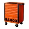 Bahco 1472K8 E72 8 Drawer 26" Mobile Roller Cabinet Orange -Home Tools Sale 1472K8