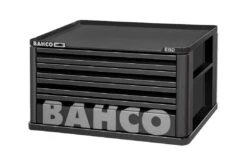 Bahco 1482K4BLACK E82 4 Drawer Top Chest Tool Box For E72 Roll Cabs - Black