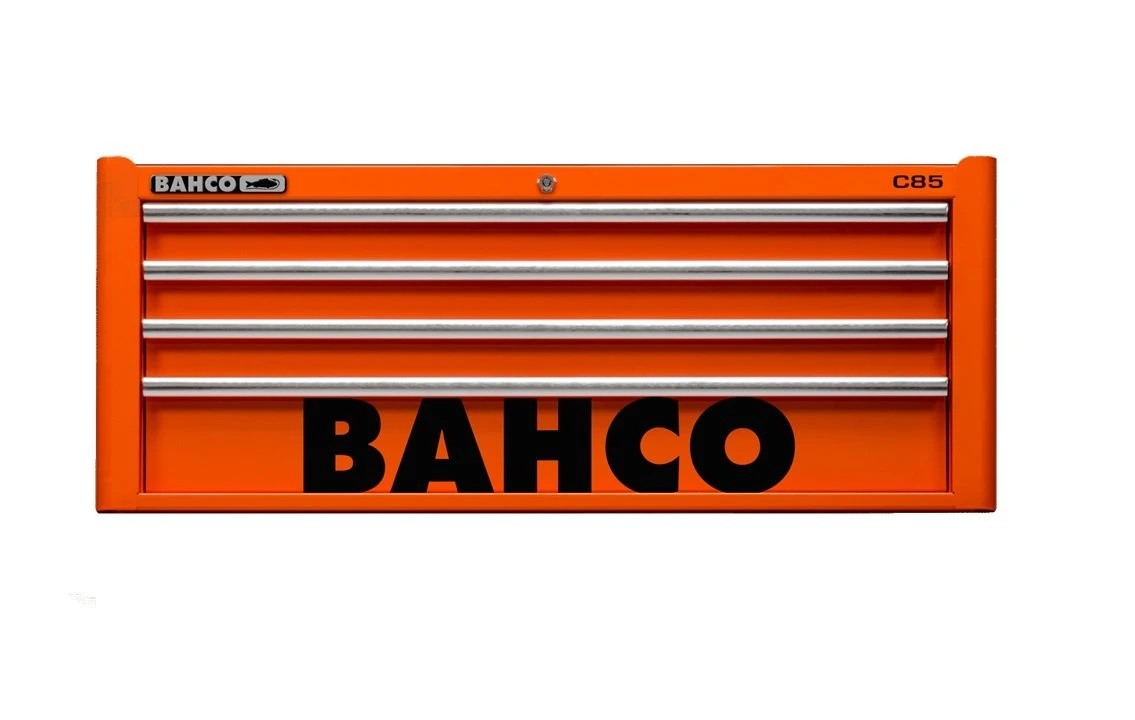 Bahco 1485KXL4 Classic C85 XL 4 Drawer Top Chest Tool Box Orange 5 Bahco 1485KXL4 Classic C85 XL 4 Drawer Top Chest Tool Box Orange - Image 3