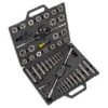 Sealey Tools AK303IMP Tap And Die Set 1/4" - 1" UNF And UNC Imperial Threads In A Sturdy Case -Home Tools Sale 174276033