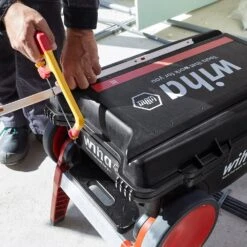 Wiha XXL III 44129 Electrical Contractors Rolling Tool Box / Case + Free VDE Screwdriver Set -Home Tools Sale 44129 1