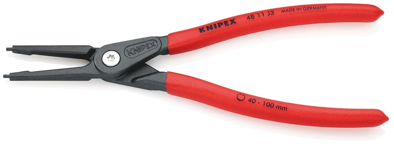 Knipex 48 11 J3 Precision Internal Circlip Plier 40-100mm 4 Knipex 48 11 J3 Precision Internal Circlip Plier 40-100mm - Image 2