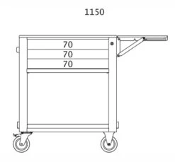 Beta 5000MS Folding Shelf For Tool Trolley -Home Tools Sale 5000MS 3 quote