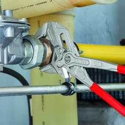 Knipex 86 03 400 Lock Button Waterpump Slip Joint Pliers Wrench PVC Grip 400mm (85mm Capacity) -Home Tools Sale 8603400H79D0