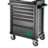 Stahlwille 93/6A TTS93 6 Drawer Mobile Roller Cabinet - Black -Home Tools Sale 93 6A 81200154 rechts