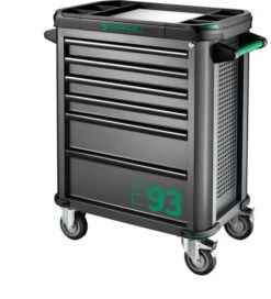 Stahlwille 93/6A TTS93 6 Drawer Mobile Roller Cabinet - Black