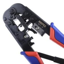 Knipex 97 51 10 Crimping Pliers For RJ11/12 RJ45 Western Plugs -Home Tools Sale 97 51 10 2
