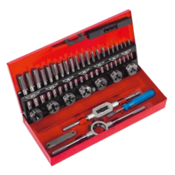Sealey Tools AK3015 32 Pce. Tap &amp; Die Set - Metric M3 - M12