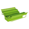 Sealey AP521HV Cantilever Metal Toolbox 4 Tray 530mm Long Hi-Vis Green -Home Tools Sale AP521HV