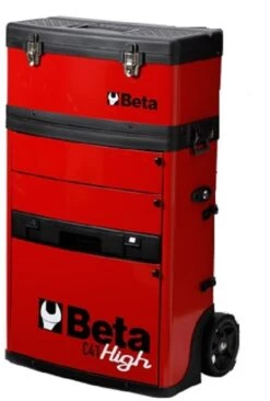 Beta C41H Two - Module Tool Trolley Cabinet - Red 9 Beta C41H Two - Module Tool Trolley Cabinet - Red -Home Tools Sale C41HR