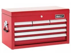 Britool E010237B 6 Drawer Tool Chest Top Box - Red