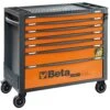 Beta RSC24AXL/7-O 7 Drawer Extra Long Mobile Roller Cabinet With Anti-Tilt System - Orange 1 Beta RSC24AXL/7-O 7 Drawer Extra Long Mobile Roller Cabinet With Anti-Tilt System - Orange -Home Tools Sale RCS24AXL 7 O 1 scaled 1