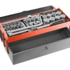 Facom S.442EP 1/2" Drive 28 Piece Metric Socket Set In A Metal Tool Box -Home Tools Sale S.442EP