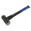 Sealey SLHU041 4lb Unbreakable Club Lump Hammer - Long Handle With Rubber Grip -Home Tools Sale SLHU041 DFC0412807