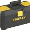 Stanley STST1-75514 Essential 12.5" Toolbox With Organiser Top, Plastic Latch. Tool Box -Home Tools Sale STST1 75514
