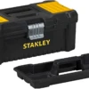 Stanley STST1-75515 Essential 12.5" Toolbox With Organiser Top, Metal Latch. Tool Box -Home Tools Sale STST1 75515with tote