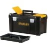 Stanley STST1-75521 Essential 19" Toolbox With Organiser Top, Metal Latches. Tool Box -Home Tools Sale STST1 75521toteout
