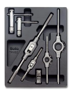 Beta T273 7 Piece Tap And Die Set In Plastic Module Tray