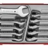 Teng TT6010MRS 10 Piece Metric Stubby Ratcheting Combination Spanner Set In Tool Box Module Tray -Home Tools Sale TT6010MRS