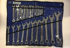 Expert By Facom E110326 22 Piece Metric Combination Spanner Set Supplied In Tool Roll 6-32mm