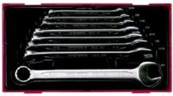 Teng TT3592 8 Pce. AF (Imperial) Combination Spanner Set In Tool Box Module Tray